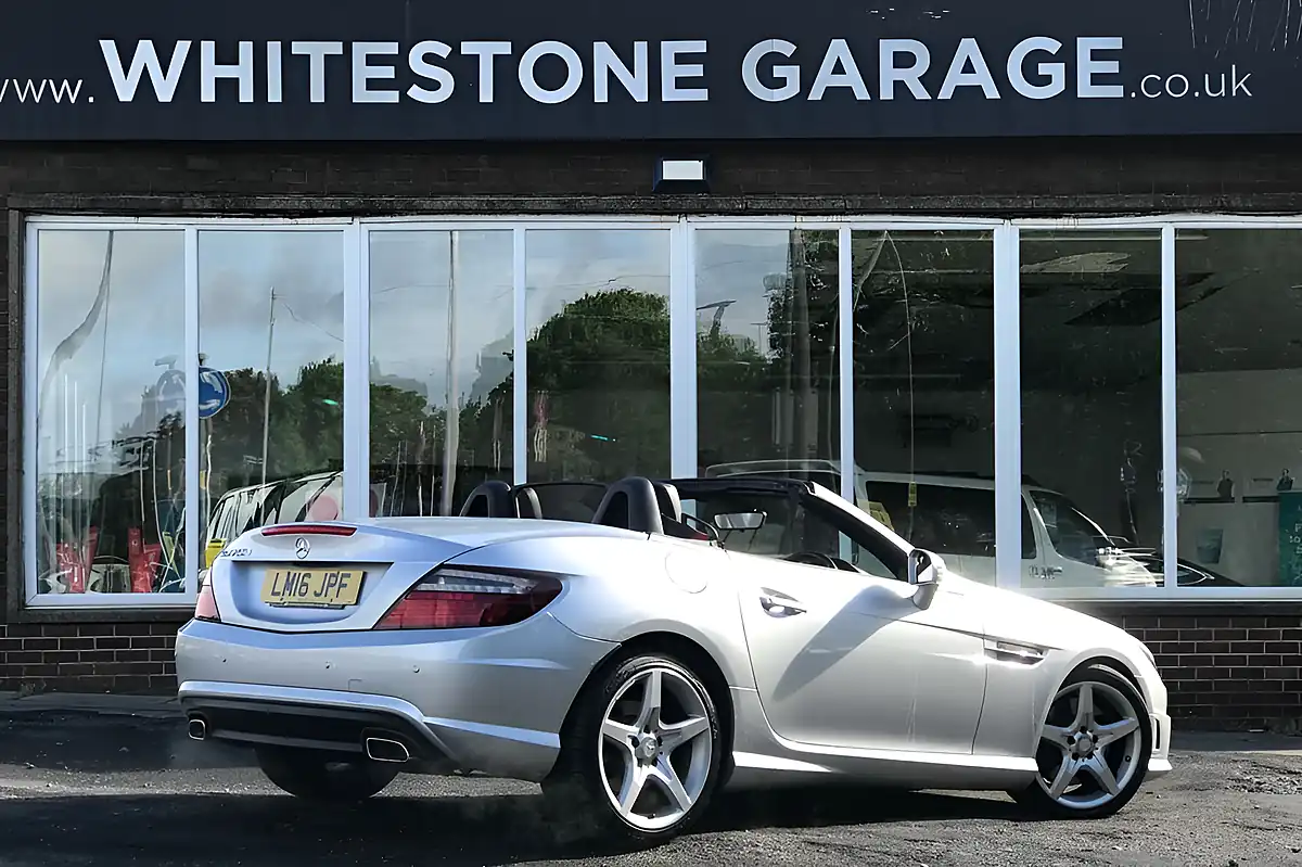 Used 2016 Mercedes-Benz Slk AMG Sport Iridium Silver - Interior and Exterior details 6