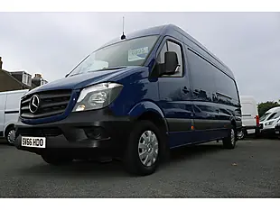 Used 2016 Mercedes-Benz Sprinter Lwb Blue - Interior and Exterior details 12