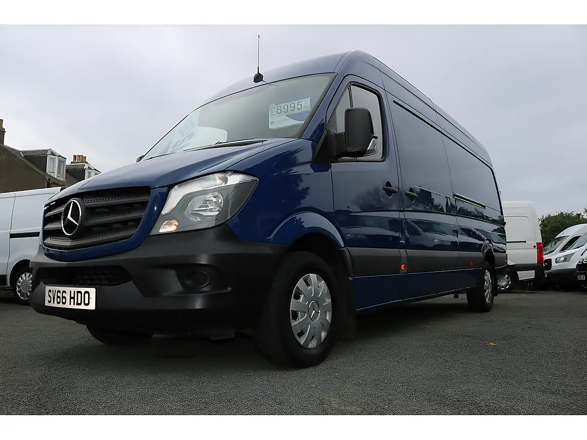 Used 2016 Mercedes-Benz Sprinter Lwb Blue - Interior and Exterior details 12