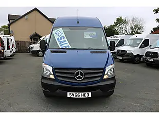Used 2016 Mercedes-Benz Sprinter Lwb Blue - Interior and Exterior details 2