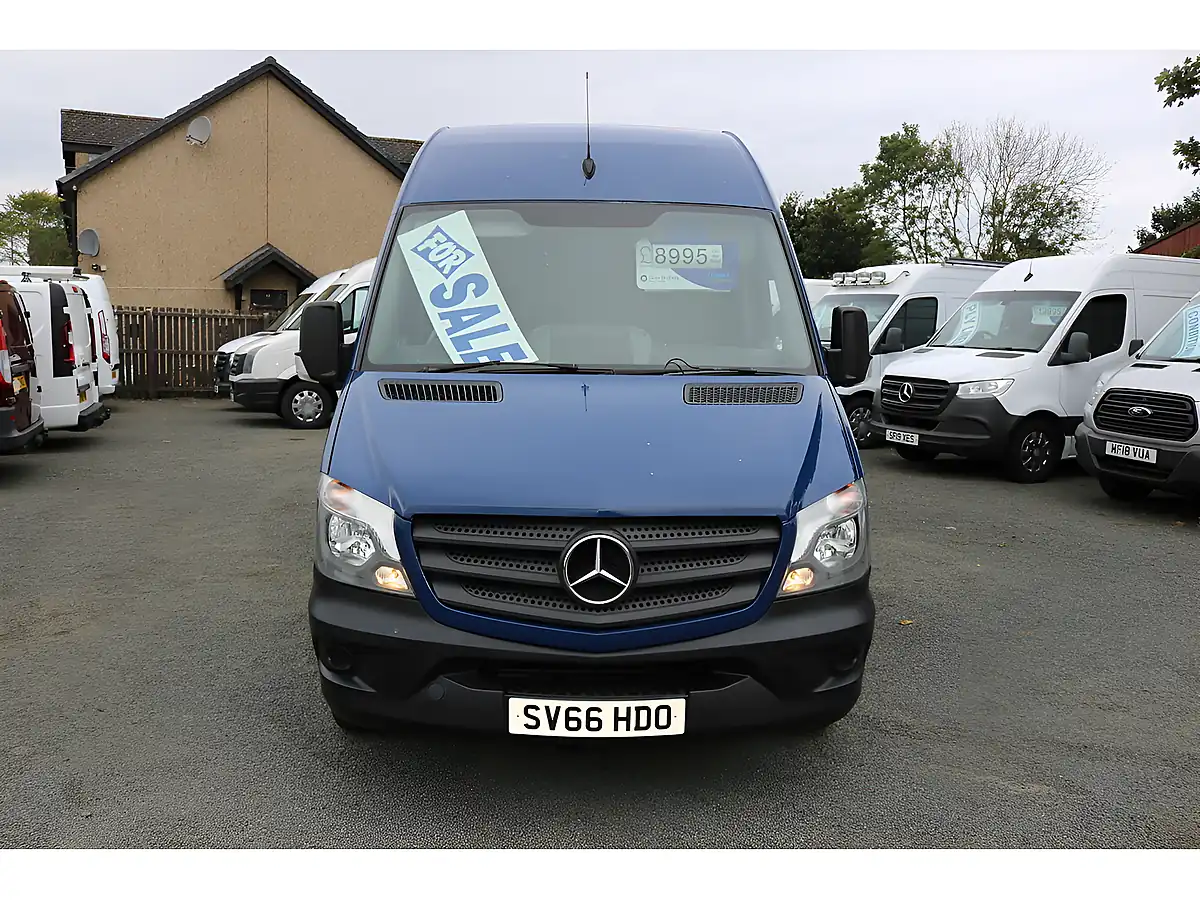 Used 2016 Mercedes-Benz Sprinter Lwb Blue - Interior and Exterior details 2