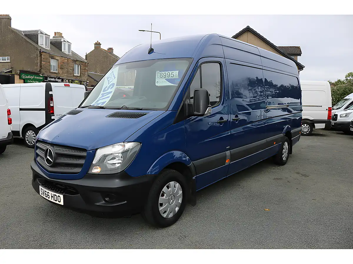Used 2016 Mercedes-Benz Sprinter Lwb Blue - Interior and Exterior details 3
