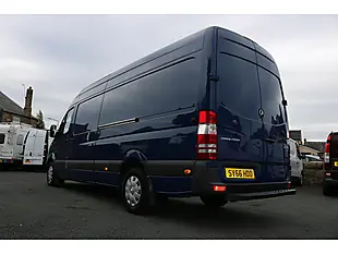 Used 2016 Mercedes-Benz Sprinter Lwb Blue - Interior and Exterior details 6