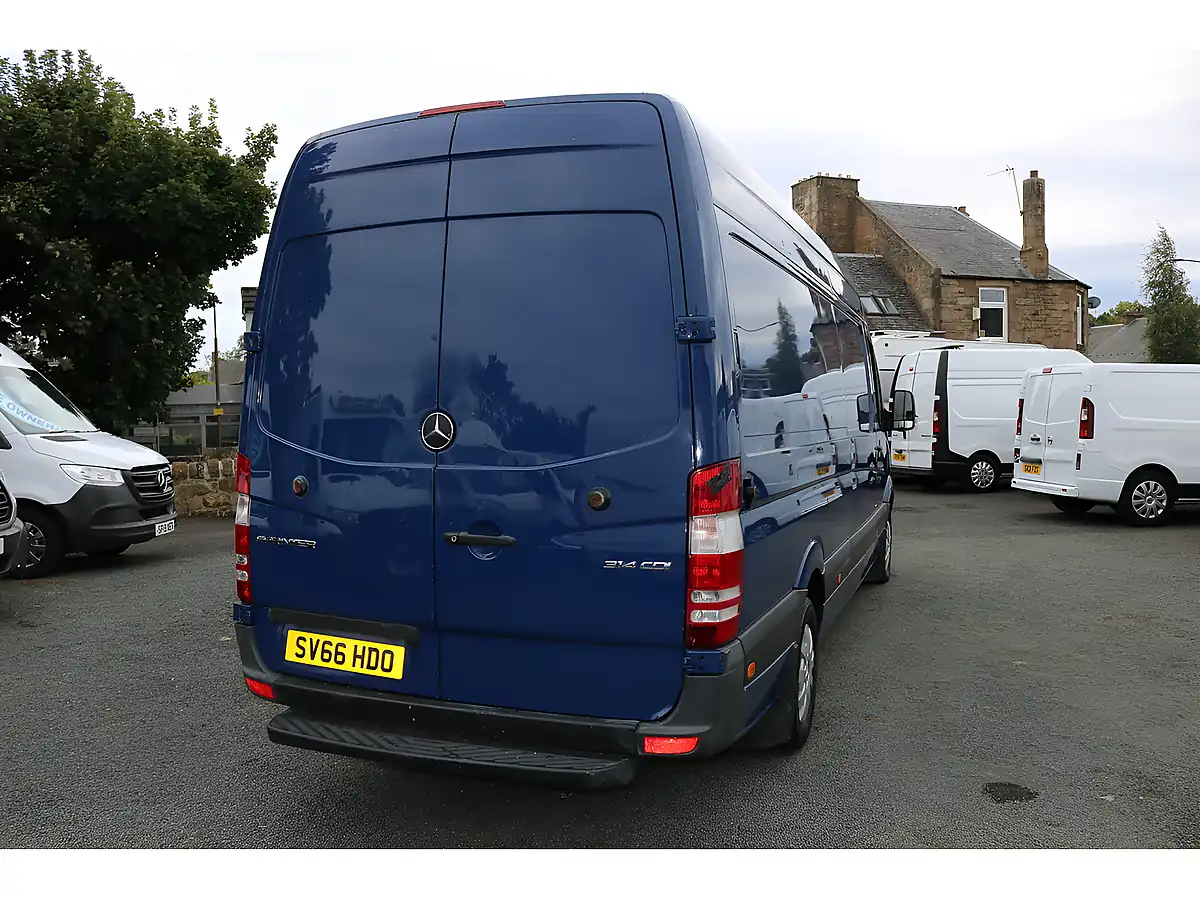 Used 2016 Mercedes-Benz Sprinter Lwb Blue - Interior and Exterior details 8