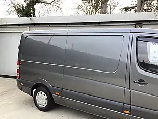 Used 2016 Mercedes-Benz Sprinter Mwb Low Roof Grey - Interior and Exterior details 9