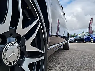 Used 2016 Mercedes-Benz V Class AMG Line Obsidian Black Metallic - Interior and Exterior details 8