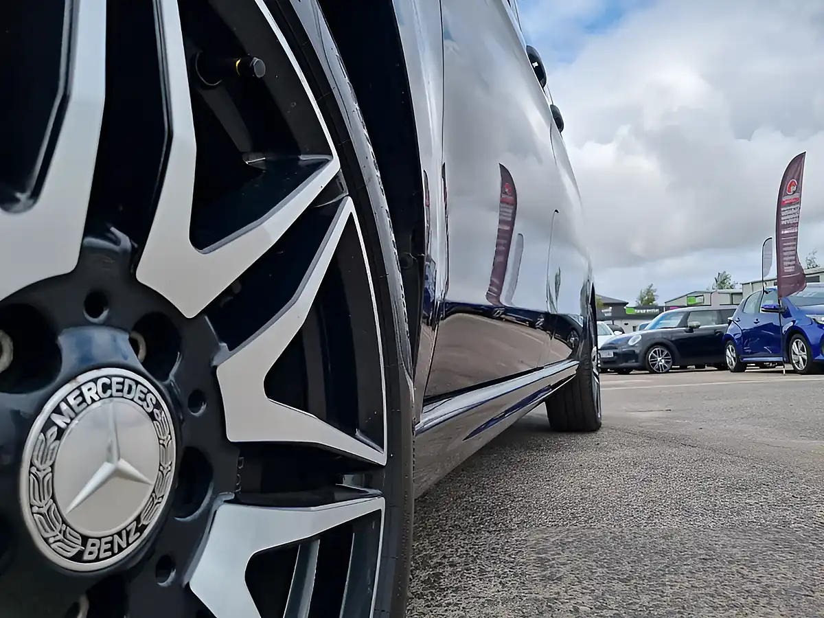 Used 2016 Mercedes-Benz V Class AMG Line Obsidian Black Metallic - Interior and Exterior details 8