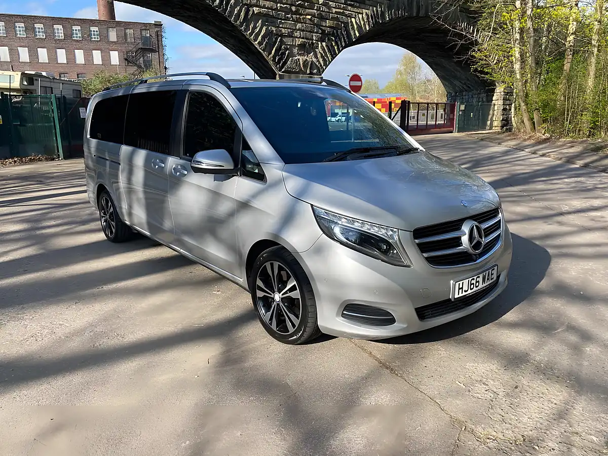 Used 2016 Mercedes-Benz V Class Sport Silver - Interior and Exterior details 2