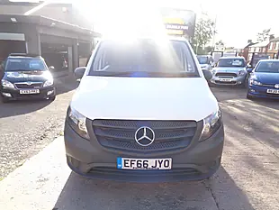 Used 2016 Mercedes-Benz Vito Panel Van L2 White - Interior and Exterior details 3