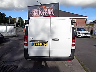 Used 2016 Mercedes-Benz Vito Panel Van L2 White - Interior and Exterior details 6