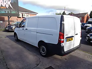Used 2016 Mercedes-Benz Vito Panel Van L2 White - Interior and Exterior details 7