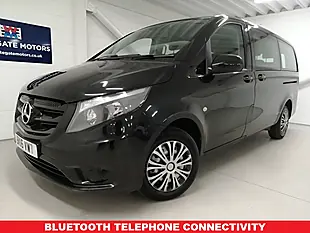 Used 2016 Mercedes-Benz Vito Pro Tourer Double Cab Black - Interior and Exterior details 2