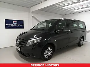 Used 2016 Mercedes-Benz Vito Pro Tourer Double Cab Black - Interior and Exterior details 3