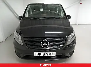 Used 2016 Mercedes-Benz Vito Pro Tourer Double Cab Black - Interior and Exterior details 4