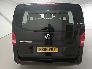 Used 2016 Mercedes-Benz Vito Pro Tourer Double Cab Black - Interior and Exterior details 5
