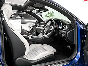 Used 2016 Mercedes C Class AMG Line Premium Plus Brilliant Blue - Interior and Exterior details 11