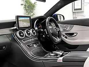 Used 2016 Mercedes C Class AMG Line Premium Plus Brilliant Blue - Interior and Exterior details 16