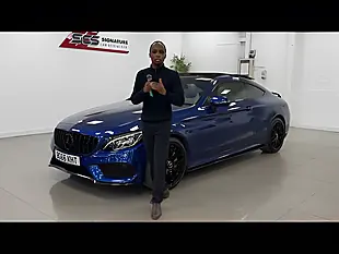 Used 2016 Mercedes C Class AMG Line Premium Plus Brilliant Blue - Interior and Exterior details 20