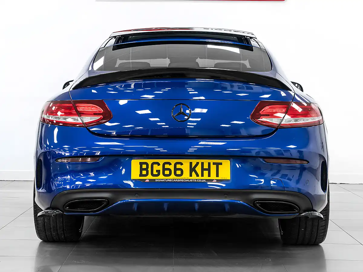 Used 2016 Mercedes C Class AMG Line Premium Plus Brilliant Blue - Interior and Exterior details 7