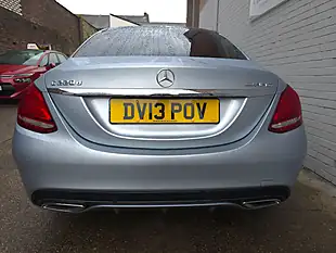 Used 2016 Mercedes C Class AMG Line (premium Plus) Silver - Interior and Exterior details 11