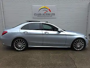 Used 2016 Mercedes C Class AMG Line (premium Plus) Silver - Interior and Exterior details 12