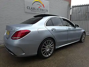 Used 2016 Mercedes C Class AMG Line (premium Plus) Silver - Interior and Exterior details 13