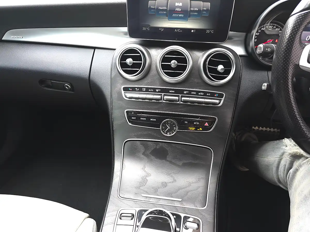 Used 2016 Mercedes C Class AMG Line (premium Plus) Silver - Interior and Exterior details 14