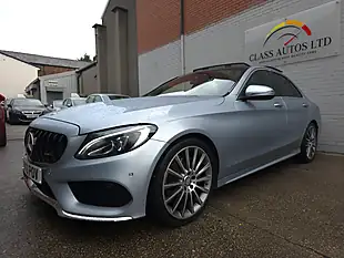 Used 2016 Mercedes C Class AMG Line (premium Plus) Silver - Interior and Exterior details 3
