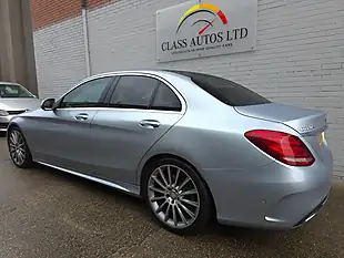 Used 2016 Mercedes C Class AMG Line (premium Plus) Silver - Interior and Exterior details 4