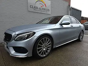 Used 2016 Mercedes C Class AMG Line (premium Plus) Silver - Interior and Exterior details 8