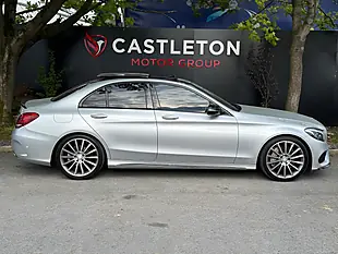 Used 2016 Mercedes C Class AMG Line Silver - Interior and Exterior details 10