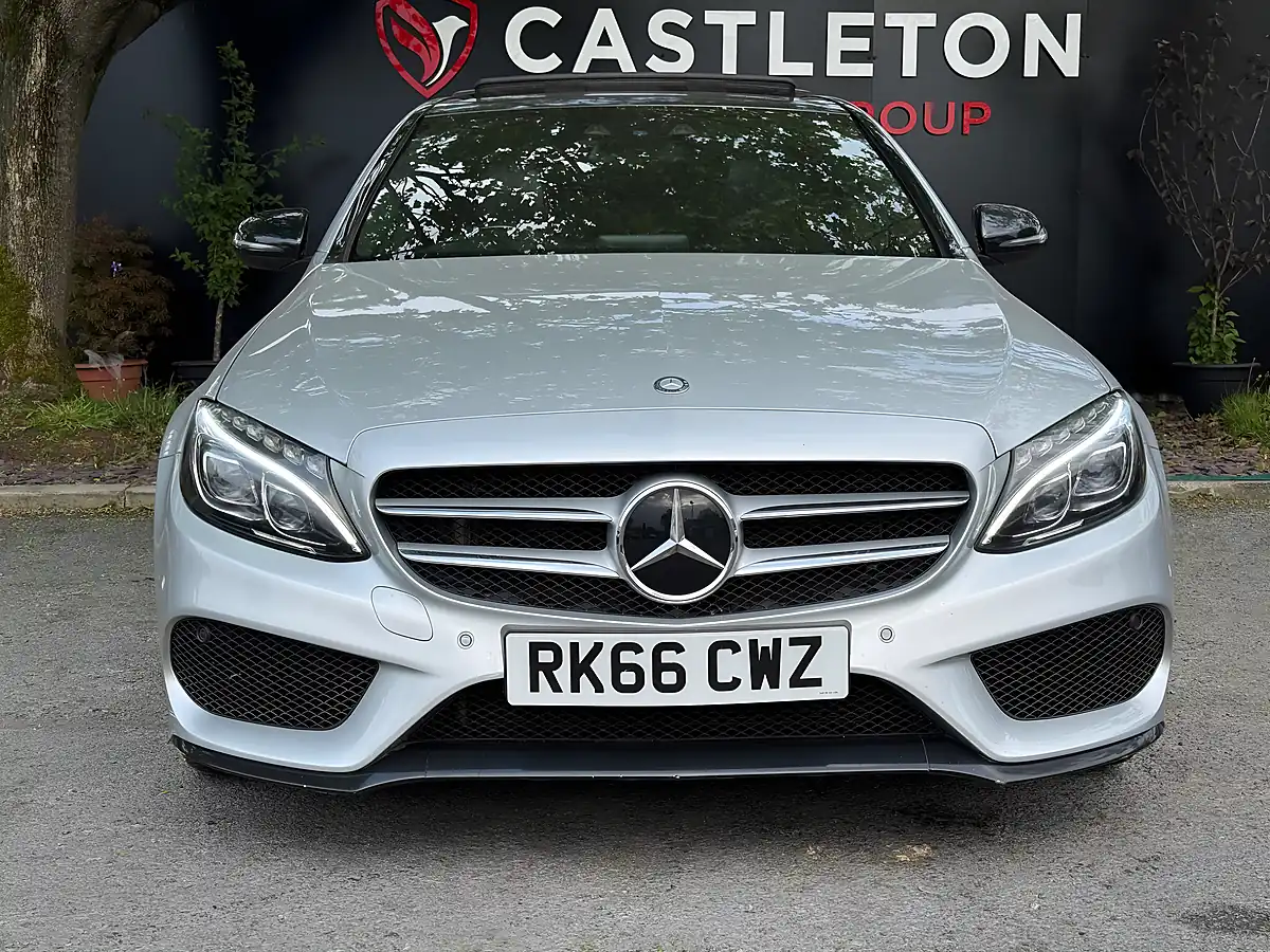 Used 2016 Mercedes C Class AMG Line Silver - Interior and Exterior details 3