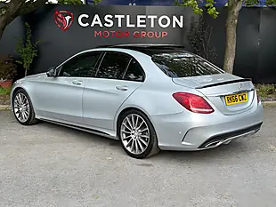 Used 2016 Mercedes C Class AMG Line Silver - Interior and Exterior details 4