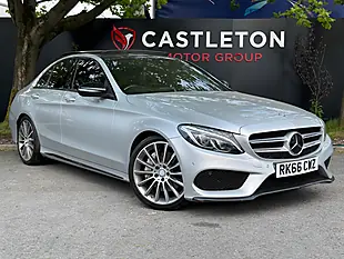 Used 2016 Mercedes C Class AMG Line Silver - Interior and Exterior details 5