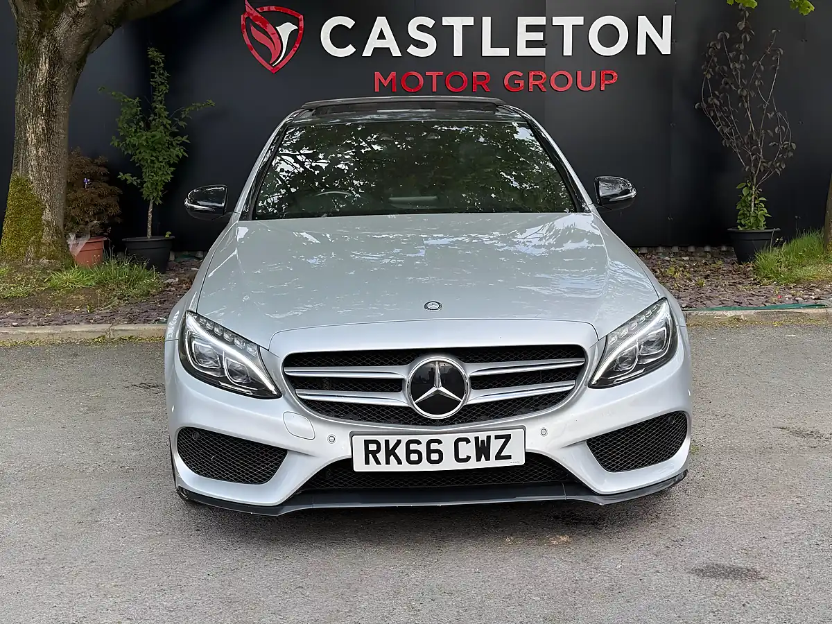 Used 2016 Mercedes C Class AMG Line Silver - Interior and Exterior details 6