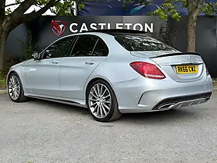 Used 2016 Mercedes C Class AMG Line Silver - Interior and Exterior details 8