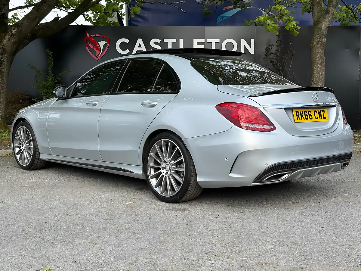 Used 2016 Mercedes C Class AMG Line Silver - Interior and Exterior details 8