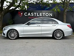 Used 2016 Mercedes C Class AMG Line Silver - Interior and Exterior details 9