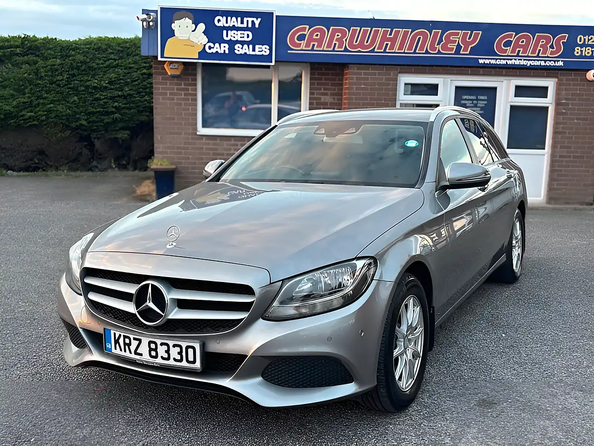 Used 2016 Mercedes C Class Se Executive Palladium Silver - Front View