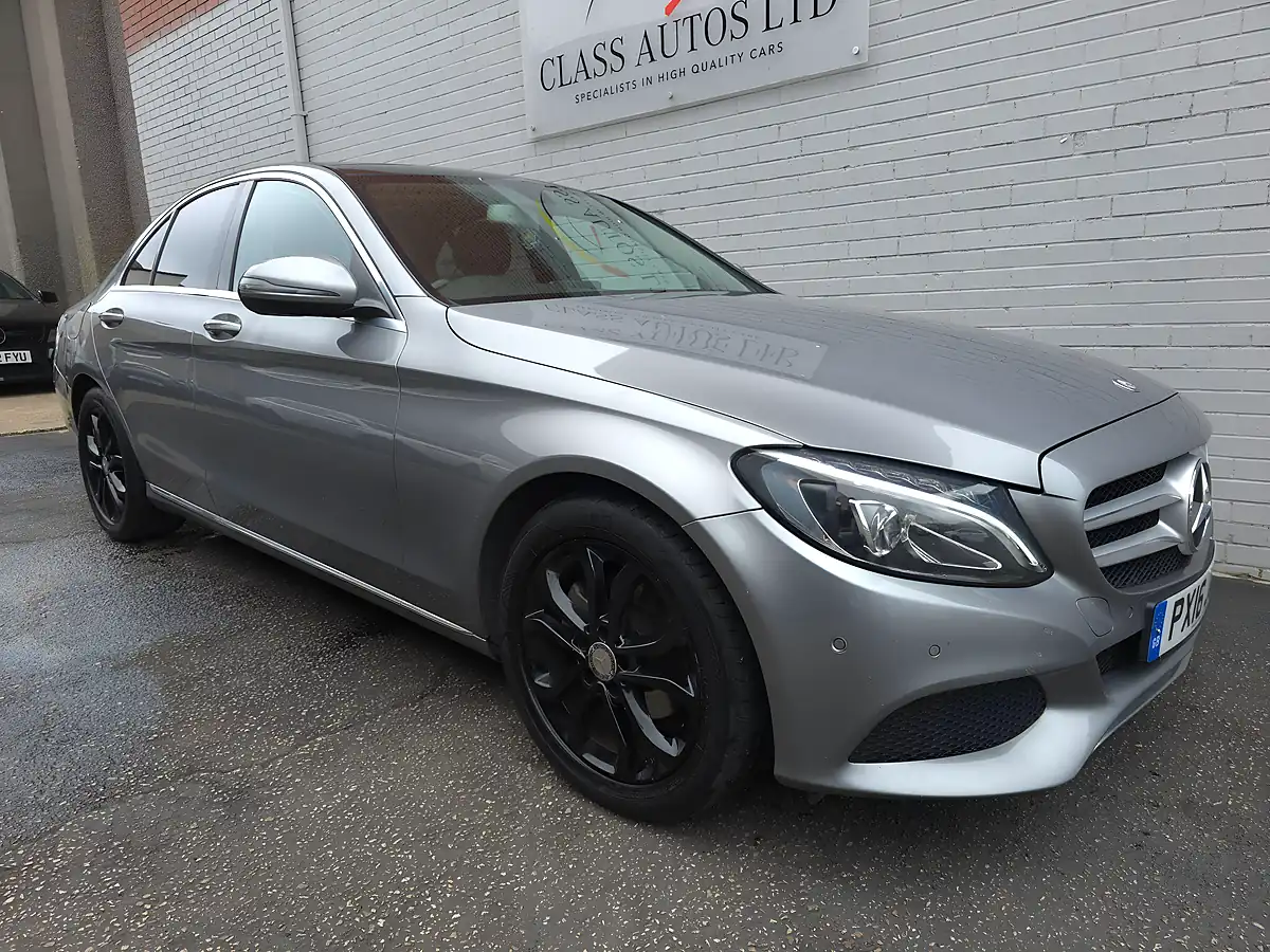 Used 2016 Mercedes C Class Sport (premium) Silver - Interior and Exterior details 14