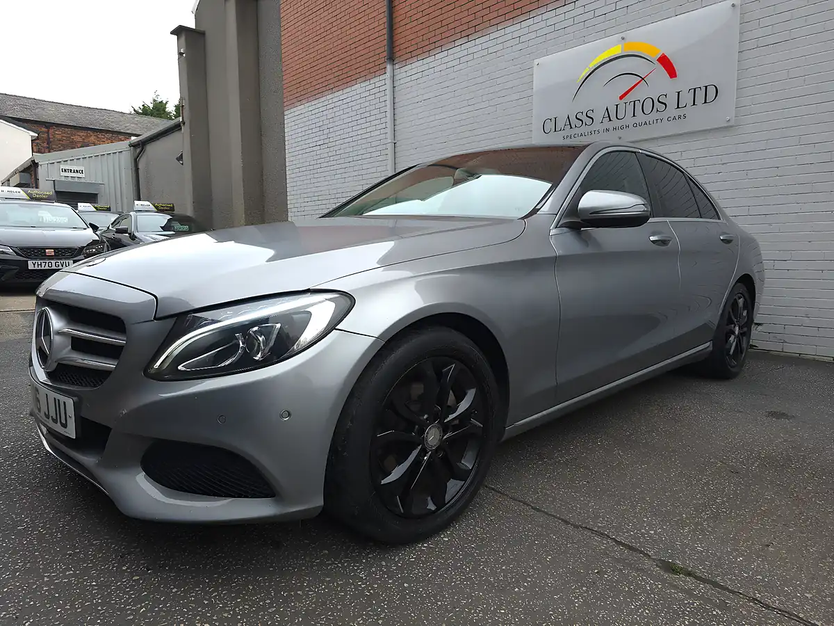 Used 2016 Mercedes C Class Sport (premium) Silver - Interior and Exterior details 4
