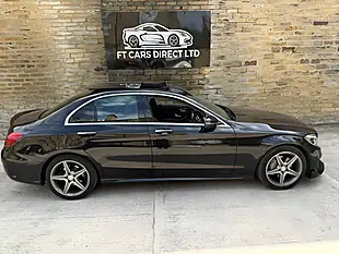 Used 2016 Mercedes C200 AMG Line (premium) Black - Interior and Exterior details 10