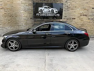 Used 2016 Mercedes C200 AMG Line (premium) Black - Interior and Exterior details 11