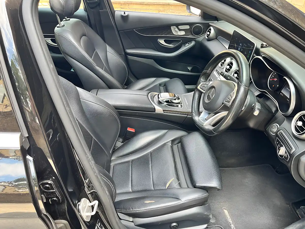 Used 2016 Mercedes C200 AMG Line (premium) Black - Interior and Exterior details 19