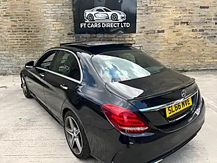 Used 2016 Mercedes C200 AMG Line (premium) Black - Interior and Exterior details 20