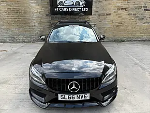 Used 2016 Mercedes C200 AMG Line (premium) Black - Interior and Exterior details 6