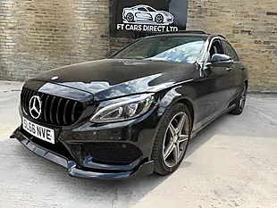 Used 2016 Mercedes C200 AMG Line (premium) Black - Interior and Exterior details 9