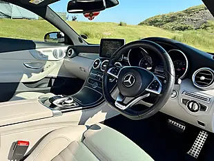 Used 2016 Mercedes C200 AMG Line Premium Plus Silver - Interior and Exterior details 10
