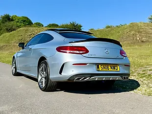 Used 2016 Mercedes C200 AMG Line Premium Plus Silver - Interior and Exterior details 5