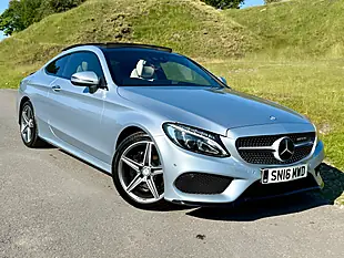 Used 2016 Mercedes C200 AMG Line Premium Plus Silver - Interior and Exterior details 7